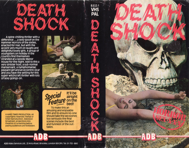 DEATH SHOCK VHS COVER
