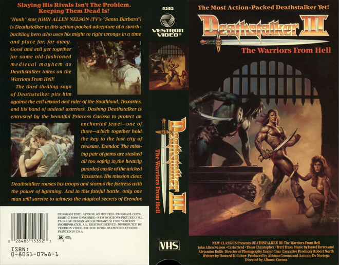 DEATHSTALKER 3 - SUBMITTED BY GEMIE FORD