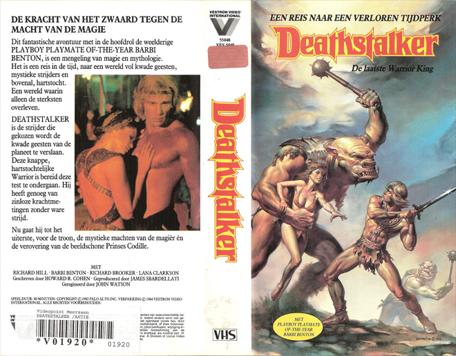 DEATHSTALKER, BIG BOX, HORROR, ACTION EXPLOITATION, ACTION, HORROR, SCI-FI, MUSIC, THRILLER, SEX COMEDY, DRAMA, SEXPLOITATION, VHS COVER, VHS COVERS, DVD COVER, DVD COVERS