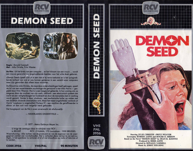 DEMON SEED VHS COVER