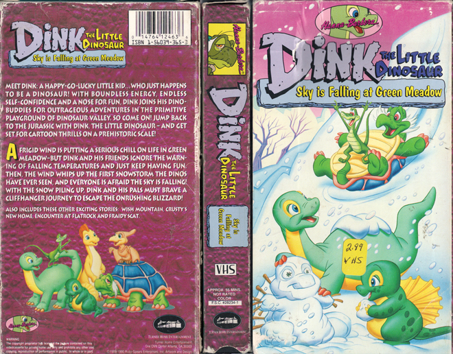 DINK THE LITTLE DINOSAUR : SKY IS FALLING AT GREEN MEADOW