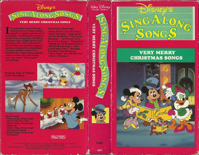 DISNEYS VERY MERRY CHRISTMAS SONGS, ACTION VHS COVER, HORROR VHS COVER, BLAXPLOITATION VHS COVER, HORROR VHS COVER, ACTION EXPLOITATION VHS COVER, SCI-FI VHS COVER, MUSIC VHS COVER, SEX COMEDY VHS COVER, DRAMA VHS COVER, SEXPLOITATION VHS COVER, BIG BOX VHS COVER, CLAMSHELL VHS COVER, VHS COVER, VHS COVERS, DVD COVER, DVD COVERS