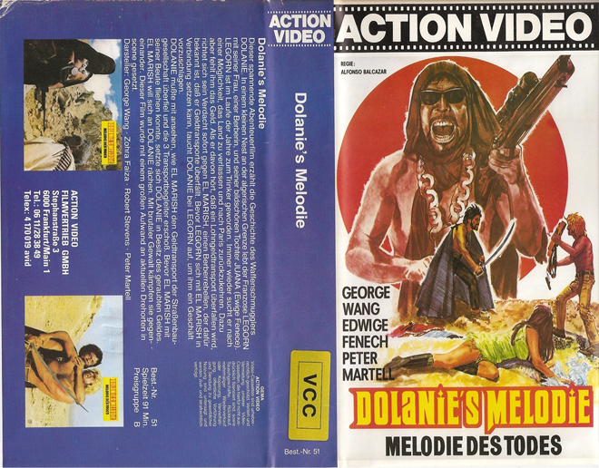 DOLANIES MELODIE, HORROR, ACTION EXPLOITATION, ACTION, HORROR, SCI-FI, MUSIC, THRILLER, SEX COMEDY, DRAMA, SEXPLOITATION, BIG BOX, CLAMSHELL, VHS COVER, VHS COVERS, DVD COVER, DVD COVERS