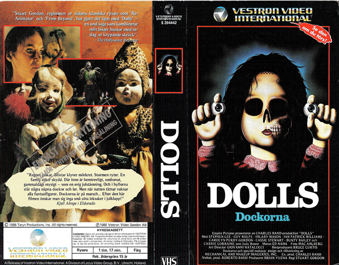 DOLLS DOCKORNA VHS COVER