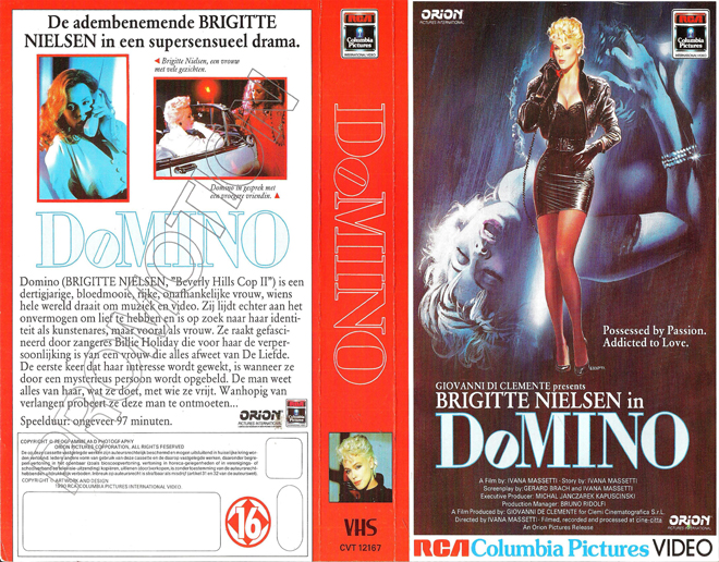 DOMINO VHS COVER, VHS COVERS