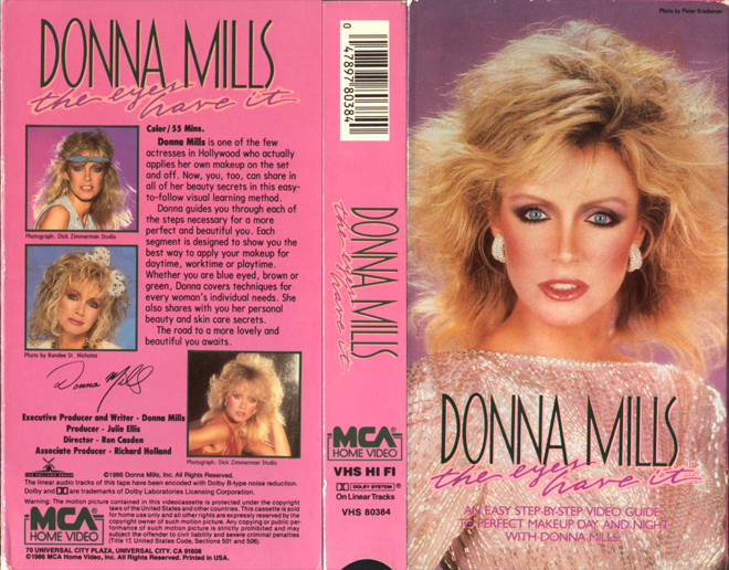 DONNA MILLS THE EYES HAVE IT, ACTION VHS COVER, HORROR VHS COVER, BLAXPLOITATION VHS COVER, HORROR VHS COVER, ACTION EXPLOITATION VHS COVER, SCI-FI VHS COVER, MUSIC VHS COVER, SEX COMEDY VHS COVER, DRAMA VHS COVER, SEXPLOITATION VHS COVER, BIG BOX VHS COVER, CLAMSHELL VHS COVER, VHS COVER, VHS COVERS, DVD COVER, DVD COVERS