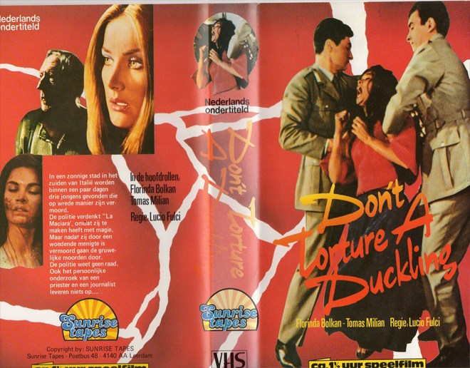 DONT TORTURE A DUCKLING VHS COVER
