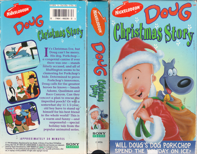 DOUG : CHRISTMAS STORY VHS COVER