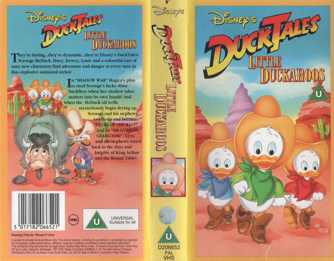 DUCK TALES : LITTLE DUCKAROOS - SUBMITTED BY KYLE DANIELS 