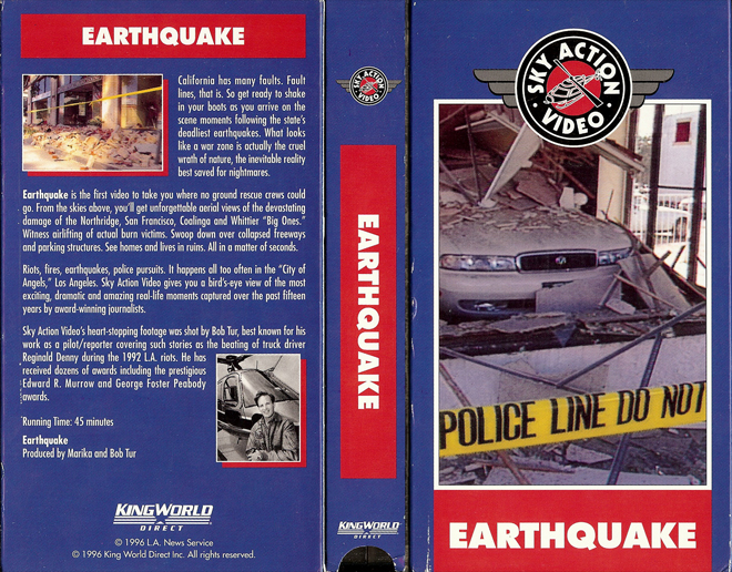 EARTHQUAKE, HORROR, ACTION EXPLOITATION, ACTION, HORROR, SCI-FI, MUSIC, THRILLER, SEX COMEDY,  DRAMA, SEXPLOITATION, VHS COVER, VHS COVERS