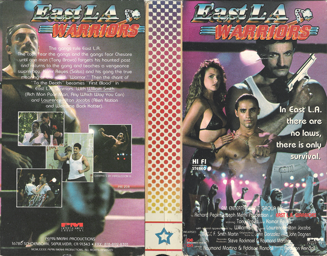 EAST LA WARRIORS VHS COVER