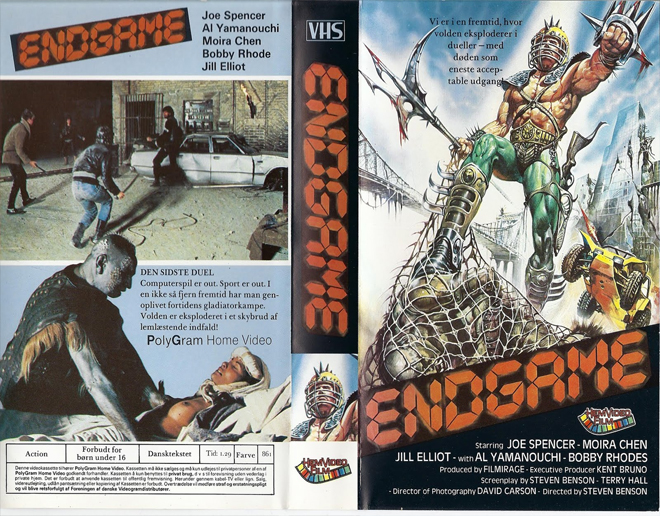 ENDGAME HEM VIDEO FILMS VHS COVER