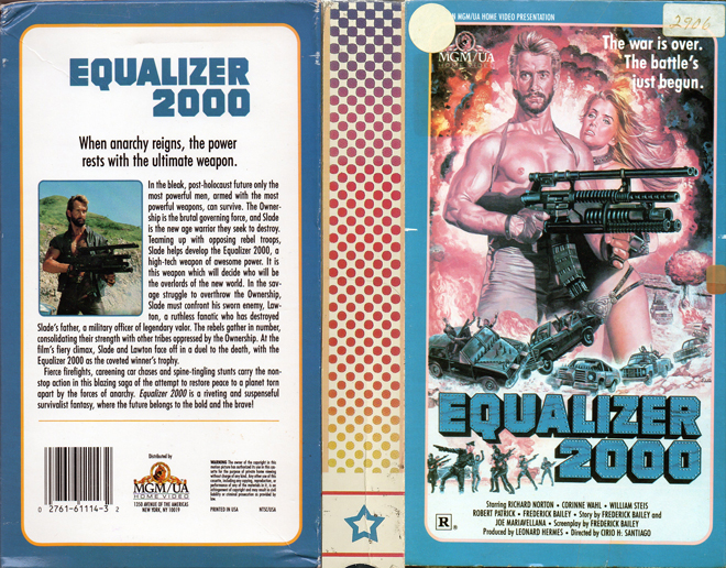 EQUALIZER 2000 VHS COVER