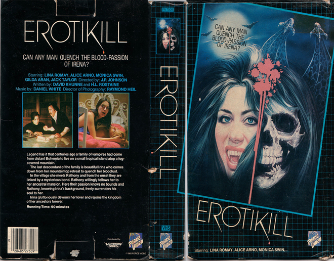 EROTIKILL VHS COVER