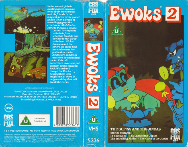 EWOKS CARTOON VOLUME 2 - SUBMITTED BY PAUL TOMLINSON 