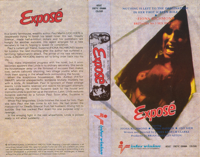 EXPOSE INTER VISION VHS COVER