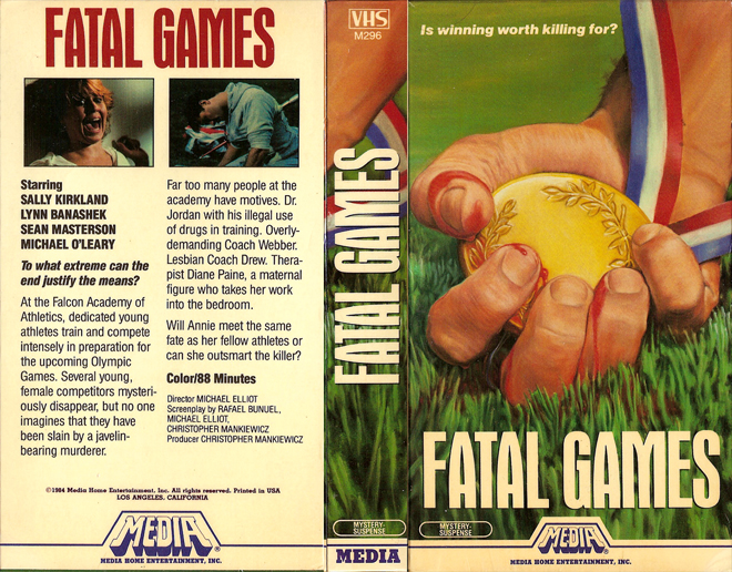 FATAL GAMES MEDIA VHS COVER