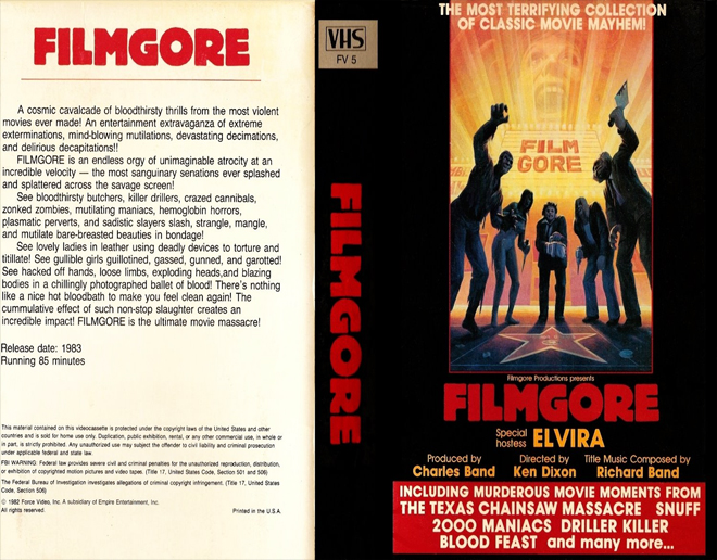 FILMGORE VHS COVER