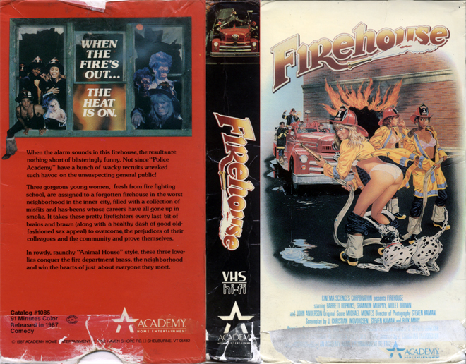 FIREHOUSE, VHS COVER, VHS COVERS