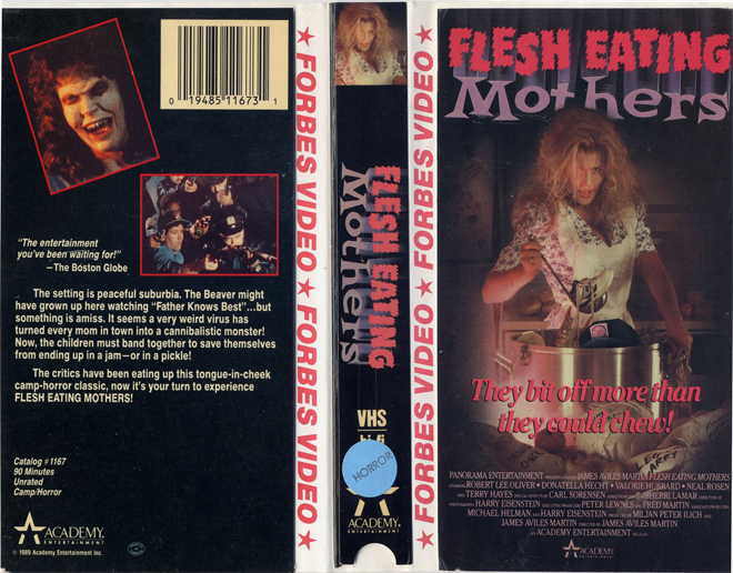 FLESH EATING MOTHERS VHS COVER