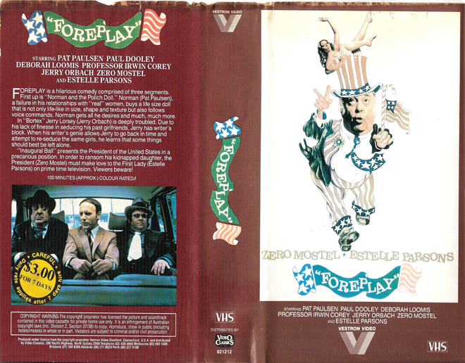 FOREPLAY VHS COVER