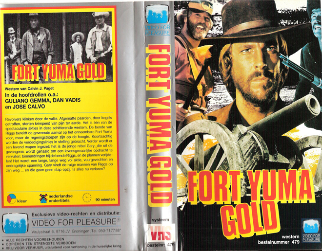 FORT YUMA GOLD VHS COVER
