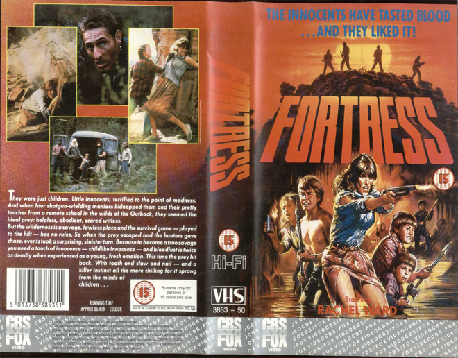 FORTRESS ACTION VHS COVER