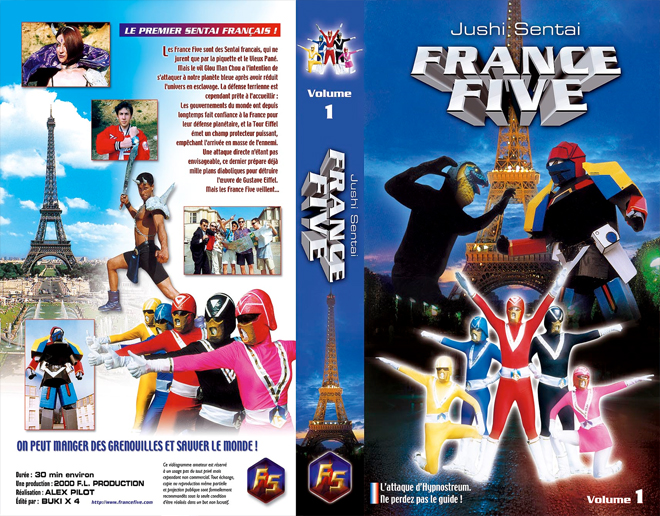 FRANCE FIVE VHS COVER