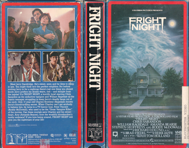 FRIGHT NIGHT VHS COVER
