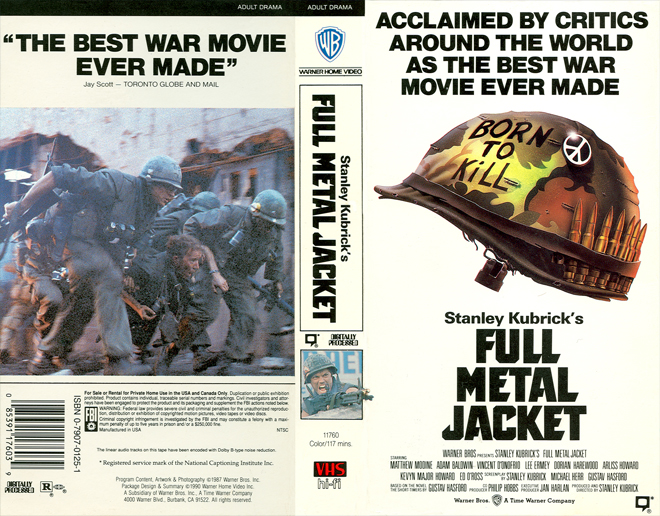 FULL METAL JACKET, THRILLER, ACTION, HORROR, BLAXPLOITATION, HORROR, ACTION EXPLOITATION, SCI-FI, MUSIC, SEX COMEDY, DRAMA, SEXPLOITATION, VHS COVER, VHS COVERS