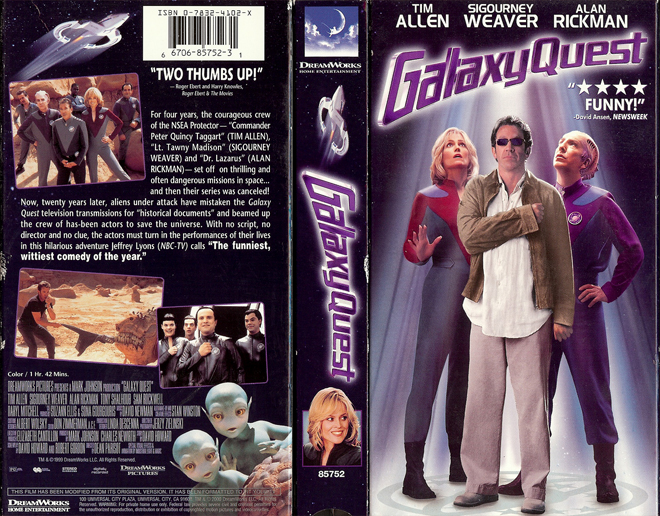 GALAXY QUEST, HORROR, ACTION EXPLOITATION, ACTION, HORROR, SCI-FI, MUSIC, THRILLER, SEX COMEDY,  DRAMA, SEXPLOITATION, VHS COVER, VHS COVERS