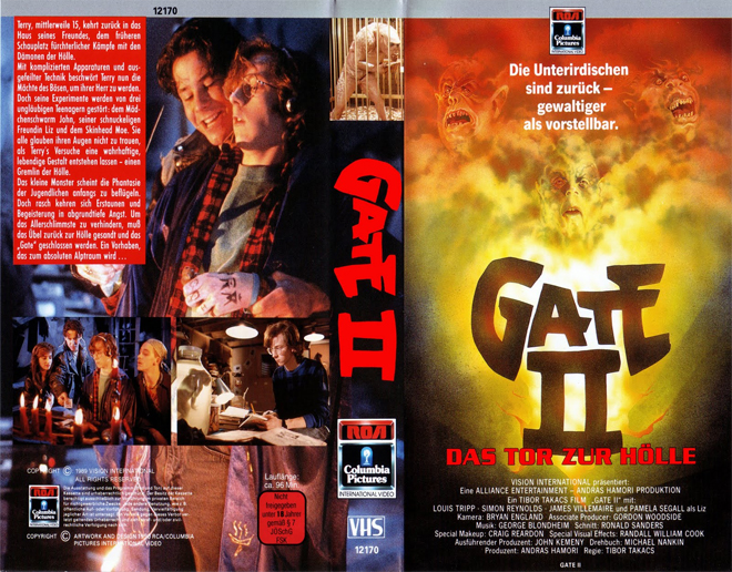GATE II VHS COVER