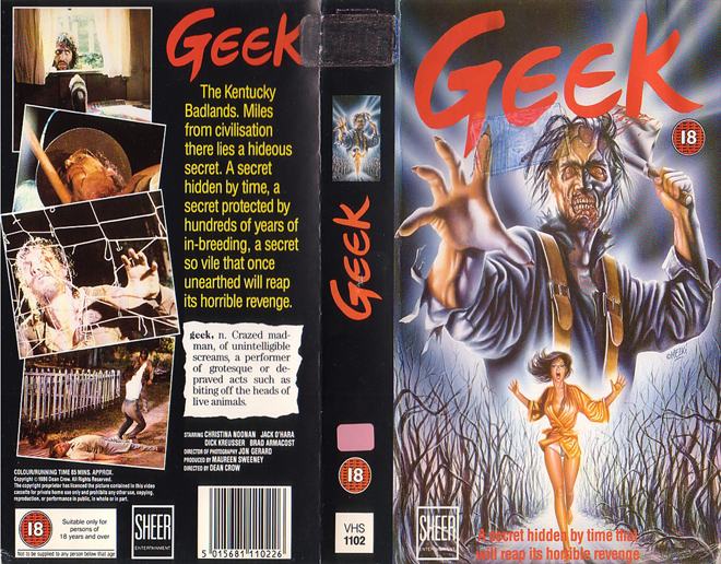GEEK VHS COVER
