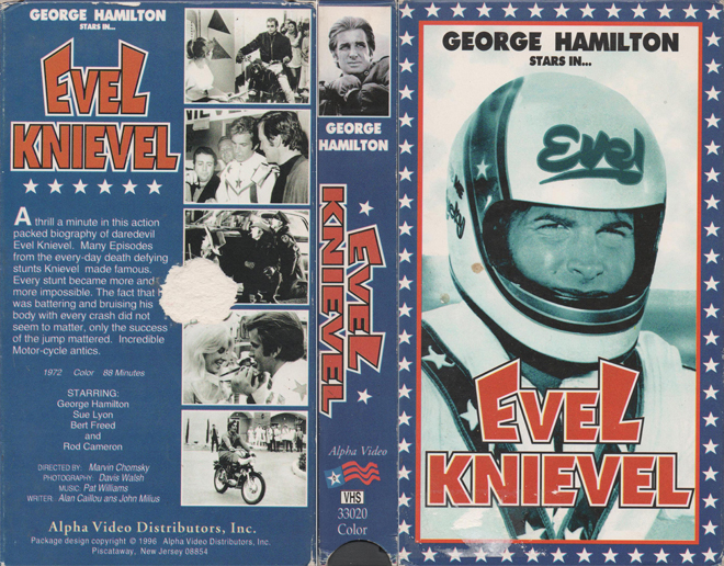 GEORGE HAMILTON STARS IN EVEL KNIEVEL - SUBMITTED BY RYAN GELATIN