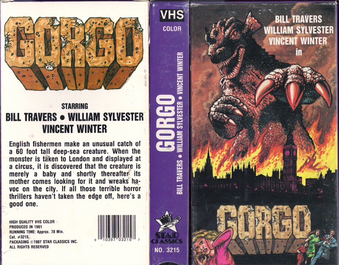 GORGO VHS COVER