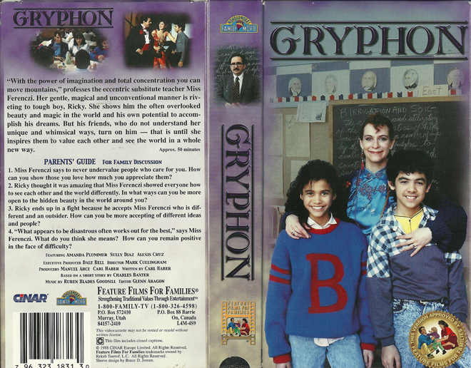 GRYPHON VHS COVER