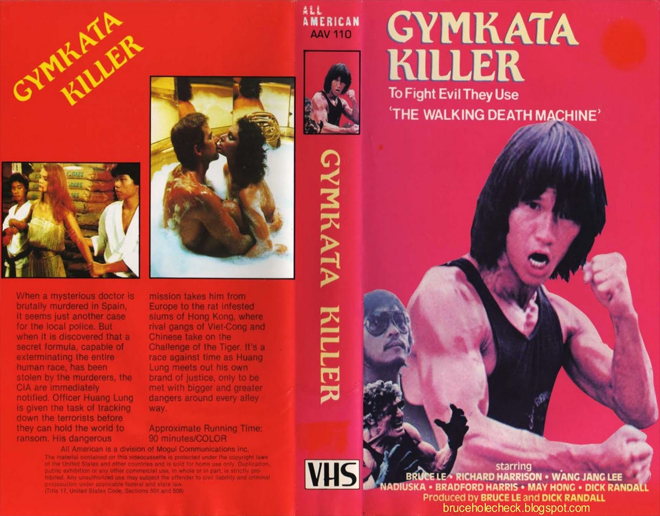 GYMKATA KILLER VHS COVER