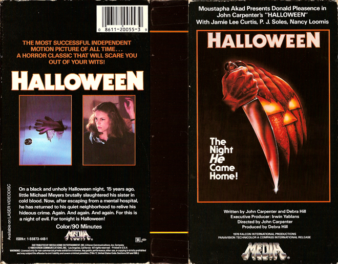 HALLOWEEN VHS COVER