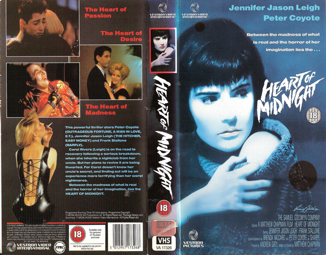 HEART OF MIDNIGHT VHS COVER