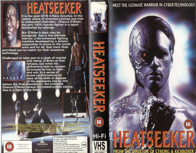 HEATSEEKER VHS COVER