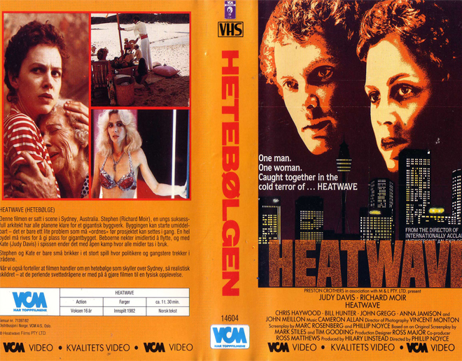 HEATWAVE, HORROR, ACTION EXPLOITATION, ACTION, HORROR, SCI-FI, MUSIC, THRILLER, SEX COMEDY, DRAMA, SEXPLOITATION, BIG BOX, CLAMSHELL, VHS COVER, VHS COVERS, DVD COVER, DVD COVERS