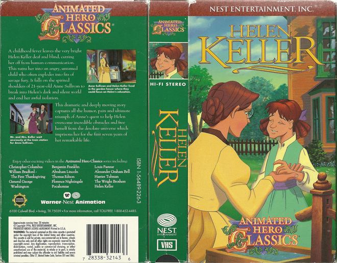 HELLEN KELLER CARTOON, ACTION VHS COVER, HORROR VHS COVER, BLAXPLOITATION VHS COVER, HORROR VHS COVER, ACTION EXPLOITATION VHS COVER, SCI-FI VHS COVER, MUSIC VHS COVER, SEX COMEDY VHS COVER, DRAMA VHS COVER, SEXPLOITATION VHS COVER, BIG BOX VHS COVER, CLAMSHELL VHS COVER, VHS COVER, VHS COVERS, DVD COVER, DVD COVERS