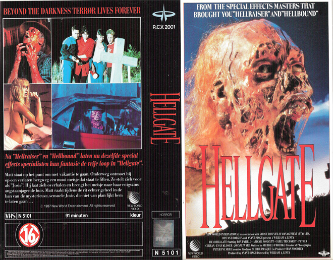 HELLGATE VHS COVER
