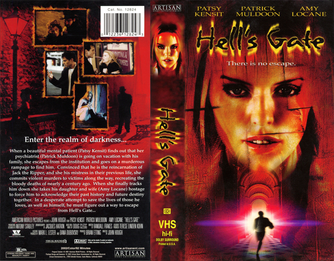HELLS GATE BAND VHS COVER, VHS COVERS