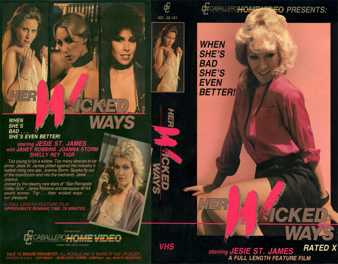 HER WICKED WAYS, STRANGE VHS, ACTION VHS COVER, HORROR VHS COVER, BLAXPLOITATION VHS COVER, HORROR VHS COVER, ACTION EXPLOITATION VHS COVER, SCI-FI VHS COVER, MUSIC VHS COVER, SEX COMEDY VHS COVER, DRAMA VHS COVER, SEXPLOITATION VHS COVER, BIG BOX VHS COVER, CLAMSHELL VHS COVER, VHS COVER, VHS COVERS, DVD COVER, DVD COVERSS