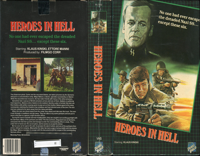 HEROES IN HELL, ACTION VHS COVER, HORROR VHS COVER, BLAXPLOITATION VHS COVER, HORROR VHS COVER, ACTION EXPLOITATION VHS COVER, SCI-FI VHS COVER, MUSIC VHS COVER, SEX COMEDY VHS COVER, DRAMA VHS COVER, SEXPLOITATION VHS COVER, BIG BOX VHS COVER, CLAMSHELL VHS COVER, VHS COVER, VHS COVERS, DVD COVER, DVD COVERS