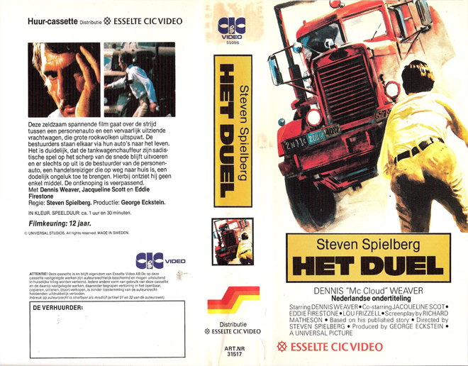 HET DUEL VHS COVER