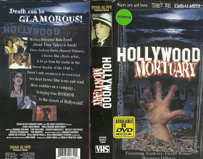 HOLLYWOOD MORTUARY VHS COVER