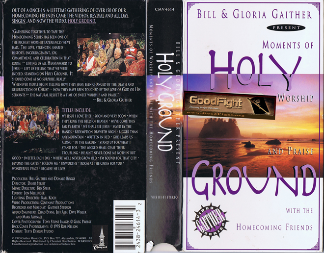 HOLY GROUND VHS COVER
