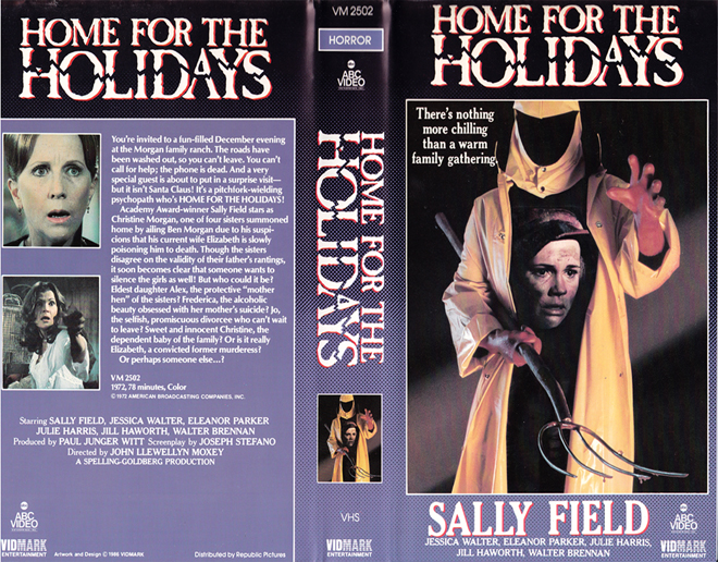 HOME FOR THE HOLIDAYS VHS COVER